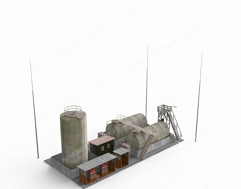 МОГК-18 молниеотвод гранёный
