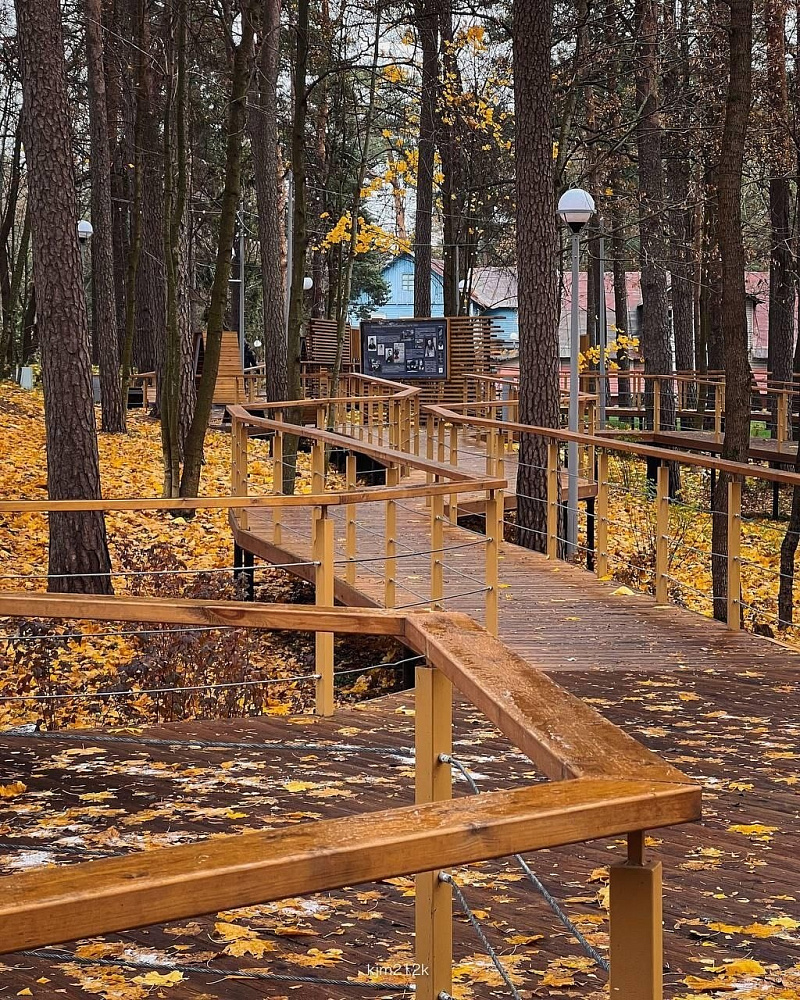 Зеленогорский ПКиО. Производство фонарей в рамках благоустройства территории парка.